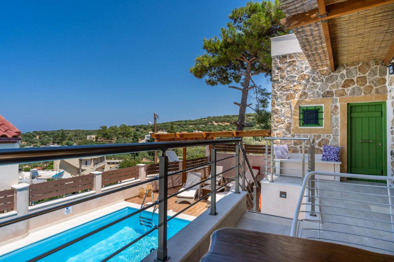 Villa Aggel'S House - Stone House - Private Pool - Courtyard - Countryside Views Kato Episkopi Exterior foto