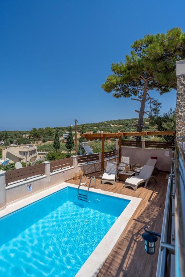 Villa Aggel'S House - Stone House - Private Pool - Courtyard - Countryside Views Kato Episkopi Exterior foto