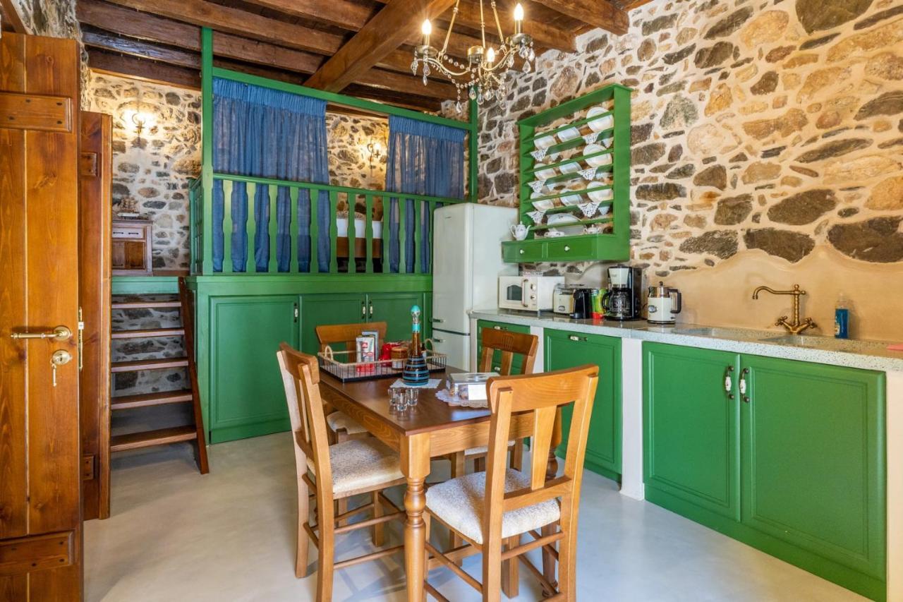 Villa Aggel'S House - Stone House - Private Pool - Courtyard - Countryside Views Kato Episkopi Exterior foto